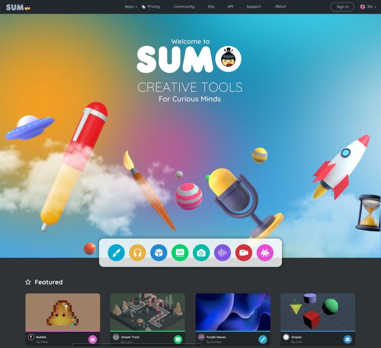 Sumo Apps Website